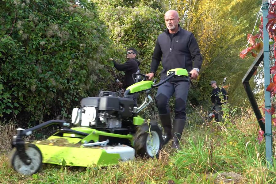VM Jardin, paysagiste du réseau Factotum, sur le chantier